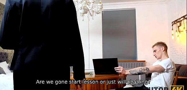 trendsTUTOR4K. Lucky stud manages to fuck experienced tutor in sexy stockings